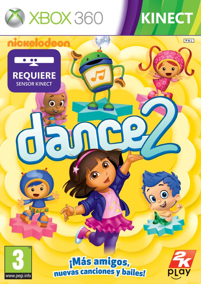 X360 NICKELODEON DANCE 2